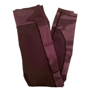 CNC Curves N Combat Boots Leggings Small Black Camo